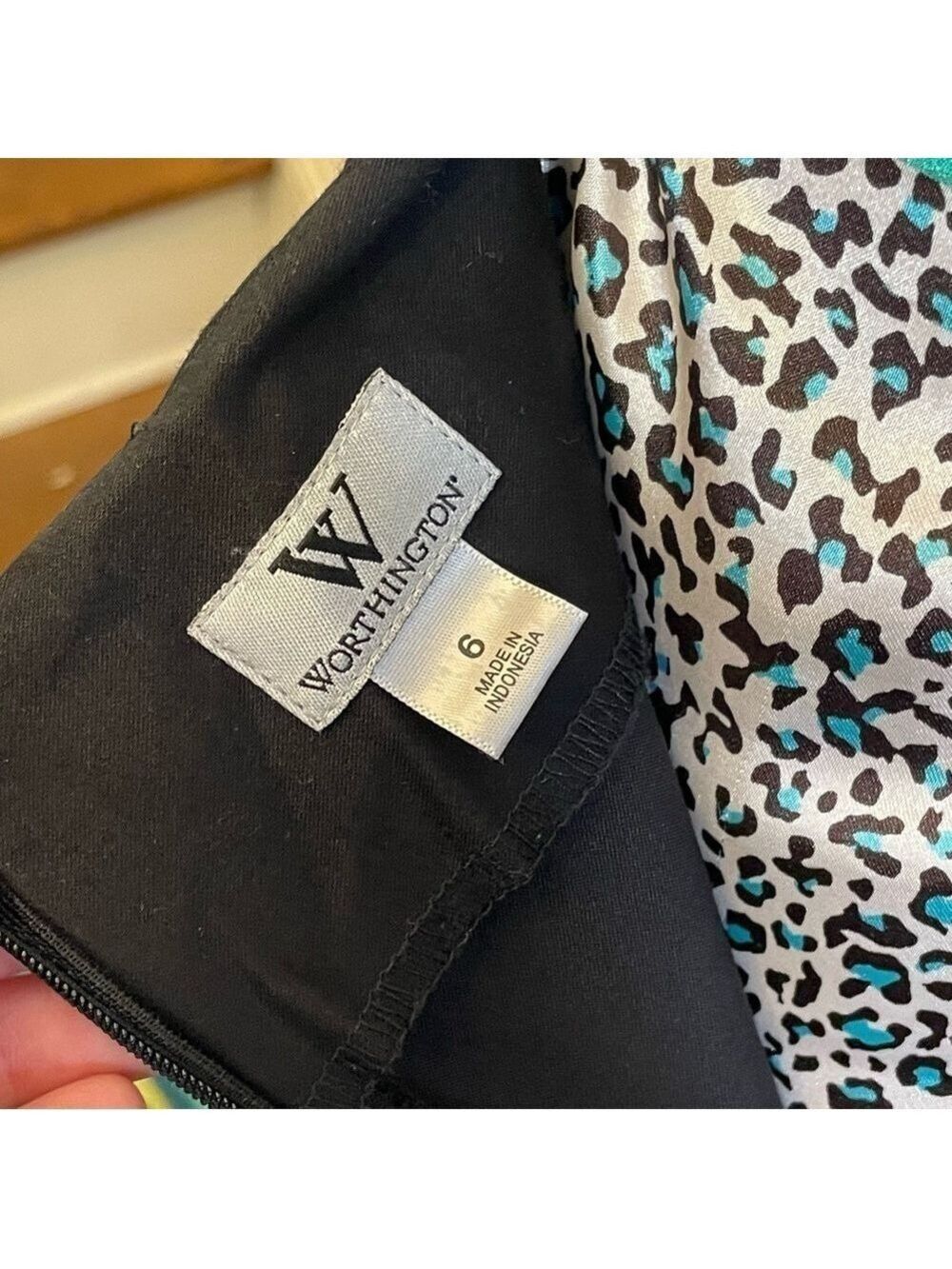 Worthington pencil skirt with back kick pleats 6 - Picture 8 of 12